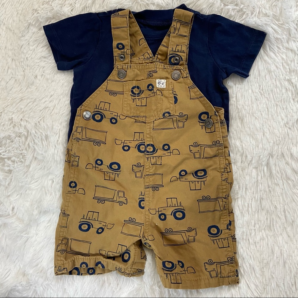 Baby Boy’s Overall Set